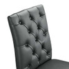 Modway Duchess Button Tufted Vegan Leather Dining Chair EEI-2230