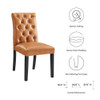 Modway Duchess Button Tufted Vegan Leather Dining Chair EEI-2230