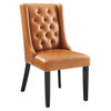 Modway Baronet Button Tufted Vegan Leather Dining Chair EEI-2234