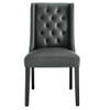 Modway Baronet Button Tufted Vegan Leather Dining Chair EEI-2234