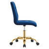 Modway Prim Armless Performance Velvet Office Chair EEI-4973