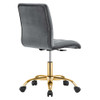 Modway Prim Armless Performance Velvet Office Chair EEI-4973