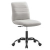 Modway Ripple Armless Vegan Leather Office Chair EEI-4974