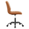 Modway Ripple Armless Vegan Leather Office Chair EEI-4974