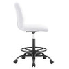 Modway Ripple Armless Vegan Leather Drafting Chair EEI-4978