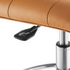 Modway Prim Armless Vegan Leather Drafting Chair EEI-4981