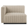 Modway Conjure Channel Tufted Upholstered Fabric Left-Arm Chair EEI-5491