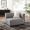 Modway Conjure Channel Tufted Upholstered Fabric Right-Arm Chair EEI-5493