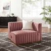 Modway Conjure Channel Tufted Performance Velvet Right-Arm Chair EEI-5503