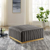 Modway Conjure Channel Tufted Performance Velvet Ottoman EEI-5507