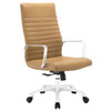 Modway Finesse Highback Office Chair EEI-1061-TAN Tan EEI-1061-TAN