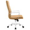 Modway Finesse Highback Office Chair EEI-1061-TAN Tan EEI-1061-TAN