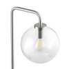 Modway Silo Glass Globe Glass and Metal Floor Lamp EEI-5616