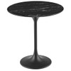 Modway Lippa 20" Round Artificial Marble Side Table EEI-5690