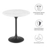 Modway Lippa 20" Round Artificial Marble Side Table EEI-5690