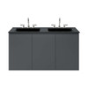 Modway Bryn 48" Wall-Mount Double Sink Bathroom Vanity EEI-5781