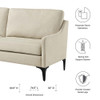Modway Corland Upholstered Fabric Sofa EEI-6019