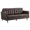 Modway Exalt Tufted Vegan Leather Sofa eei-6099