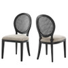 Modway Forte French Vintage Dining Side Chairs - Set of 2 EEI-6238