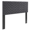 Modway Mercy Chevron Tufted Performance Velvet Full/Queen Headboard MOD-6659