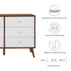 Modway Transmit 47" Dresser MOD-7021-WAL-WHI