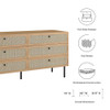 Modway Chaucer 6-Drawer Dresser MOD-7067