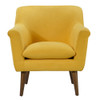 Lilola Home Shelby Yellow Woven Fabric Oversized Armchair 88867YW
