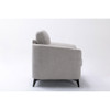 Lilola Home Callie Light Gray Velvet Fabric Chair 89727LG-C
