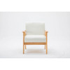 Lilola Home Bahamas Beige Linen Fabric Chair 88873BE-C
