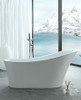 Legion Furniture WE6843-67" White Acrylic Tub