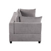 Lilola Home Madison Light Gray Fabric Sofa Loveseat Living Room Set 81400-5