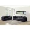 Lilola Home Madison Dark Gray Fabric Sofa Loveseat Living Room Set 81401-5