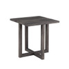 Lilola Home Moseberg Rustic Wood Coffee Table with Storage Stools and End Table Set 98013-SET