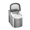 Frigidaire Countertop Ice Maker, Compact Machine, 26 lbs per day, Stainless