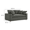 Modway Commix Down Filled Overstuffed Loveseat - EEI-4859