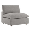 Modway Commix Down Filled Overstuffed Boucle Fabric Armless Chair - EEI-6257