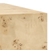Modway Cosmos 16" Square Burl Wood Side Table - EEI-6273
