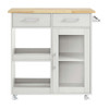 Modway Culinary Kitchen Cart With Towel Bar - EEI-6275