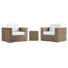 Modway Convene Outdoor Patio Outdoor Patio 3-Piece Furniture Set - EEI-6327