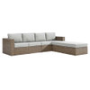 Modway Convene Outdoor Patio Outdoor Patio Sectional Sofa and Ottoman Set - EEI-6332