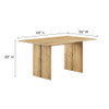 Modway Amistad 60" Wood Dining Table - EEI-6338