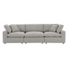 Modway Commix Down Filled Overstuffed Boucle Fabric 3-Seater Sofa - EEI-6362