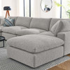 Modway Commix Down Filled Overstuffed Boucle 7-Piece Sectional Sofa - EEI-6370