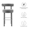 Modway Toulouse Performance Velvet Bar Stool - EEI-6386