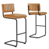 Modway Parity Vegan Leather Bar Stools - Set of 2 - EEI-6474