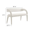 Modway Pinnacle Boucle Fabric Accent Bench - EEI-6571