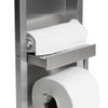 ALFI Brushed Stainless Steel Recessed Toilet Paper Holder Niche ABTPN88-BSS