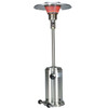 Home Roots 40000 BTU Silver Steel Propane Cylindrical Pole Standing Patio Heater - 480585