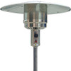 Home Roots 48000 BTU Silver Steel Propane Cylindrical Pole Standing Patio Heater - 480576