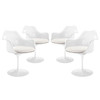 Modway Lippa Dining Armchair Set of 4 EEI-1260-WHI